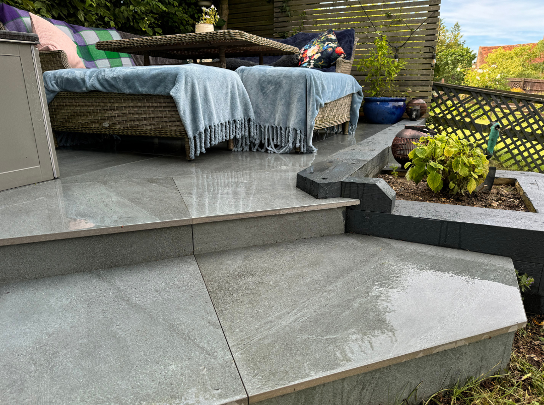 Britstone Ocean Porcelain Paving Slabs 600 x 900mm - Full Pack (48 Slabs / 26.25m2)