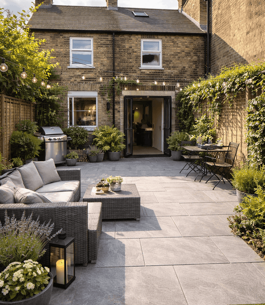 Grey Sandstone Paving 20mm (Elite Kandla Grey)