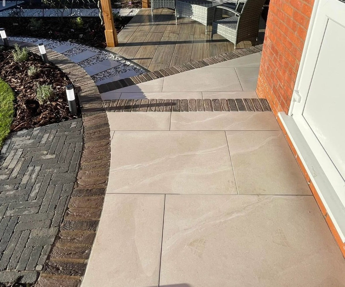 Kiara Ivory Porcelain Paving