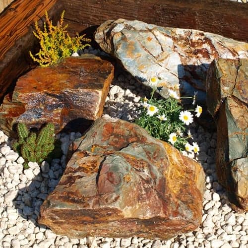 Rustic Slate Rockery by Bowland Stone