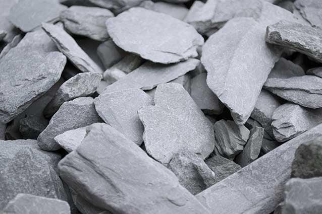 Grey slate chippings 40mm bulk bag online