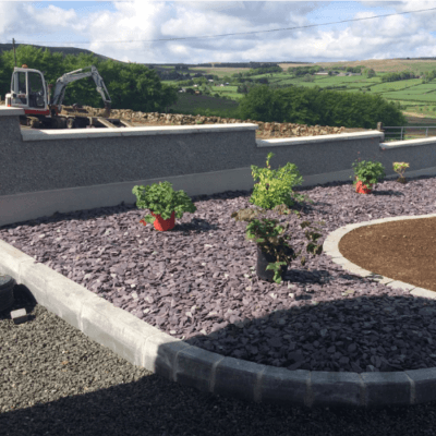 40mm Plum Slate Chippings