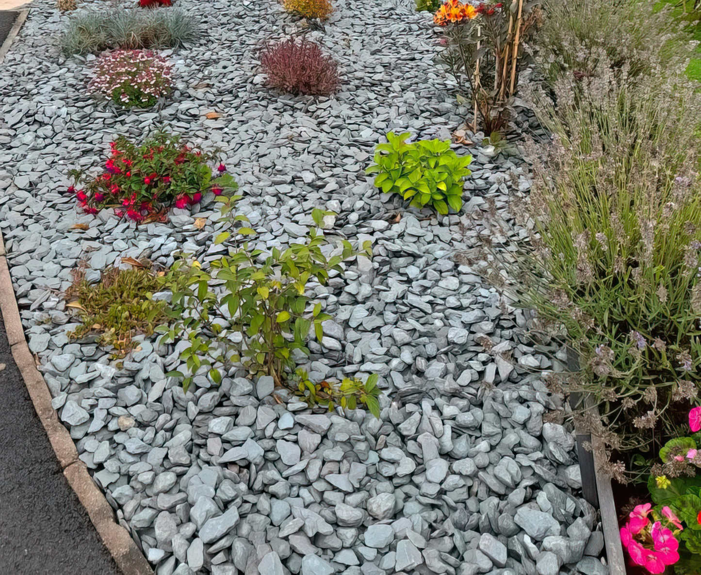 20mm Green Slate Chippings