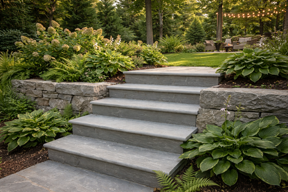 Grey Bullnose Steps 350x1000x40mm (Kandla Grey)