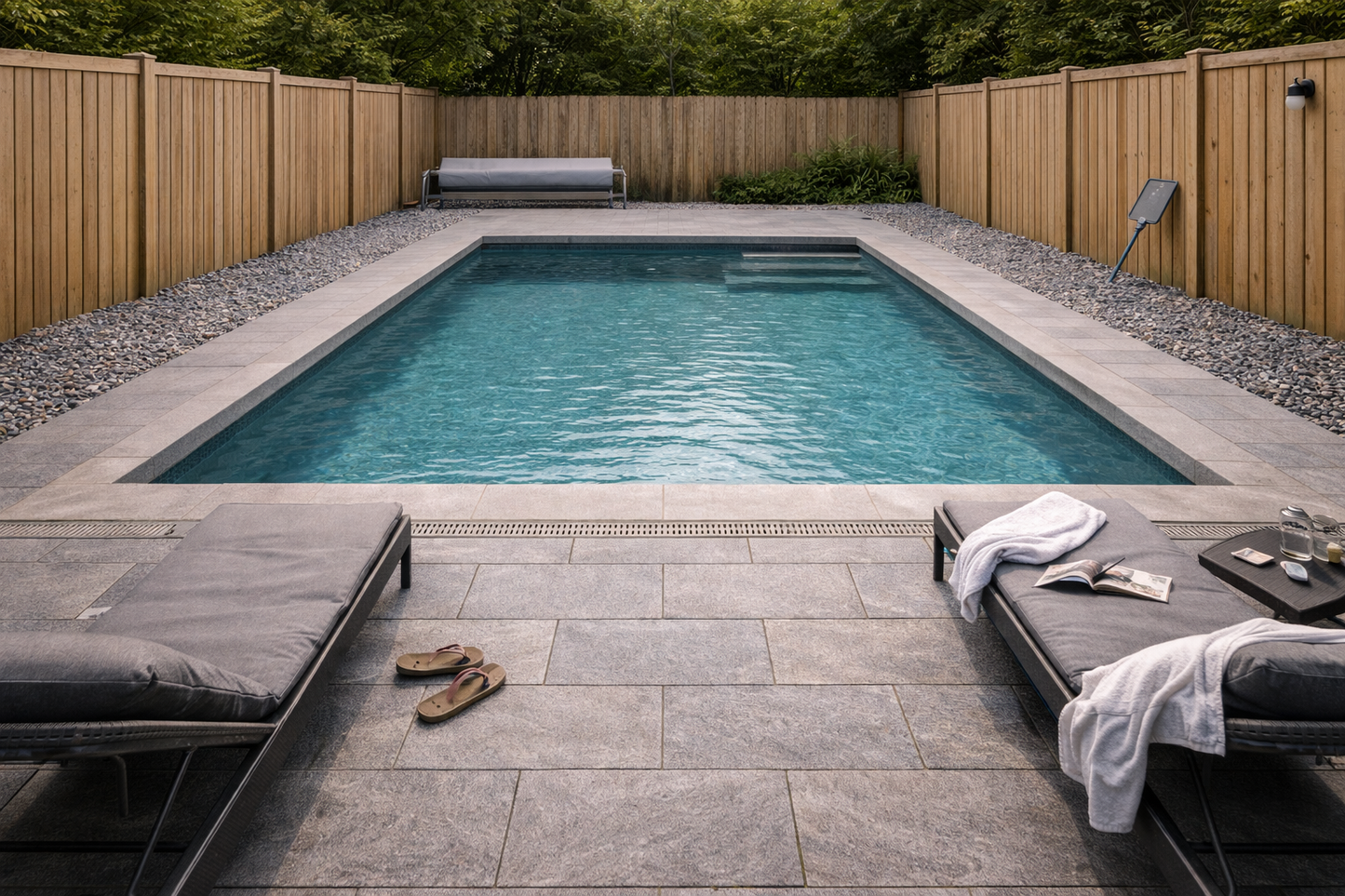 CLEARANCE Grey Porcelain Paving 400x800x20mm (Carmen Grey)