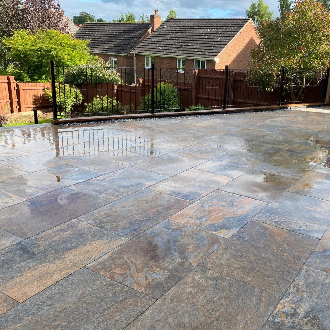 Copper Moon Porcelain Paving