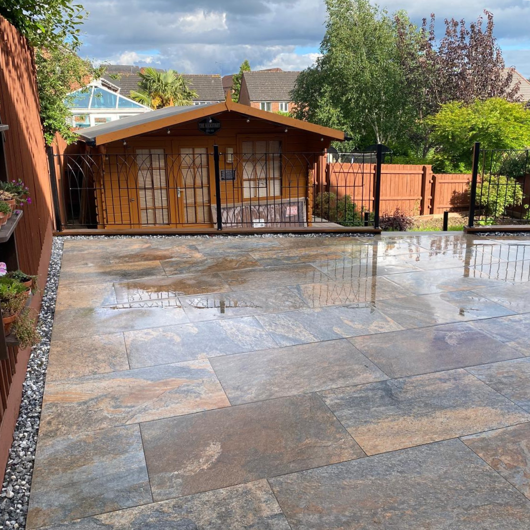 Copper Moon Porcelain Paving