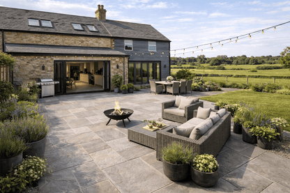 Grey Sandstone Paving 20mm (Elite Kandla Grey)