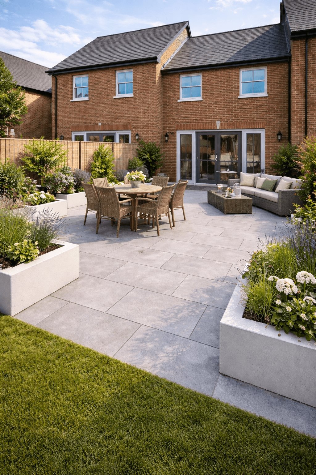 Light Grey Porcelain Paving600x1200x20mm (Essence Grey)