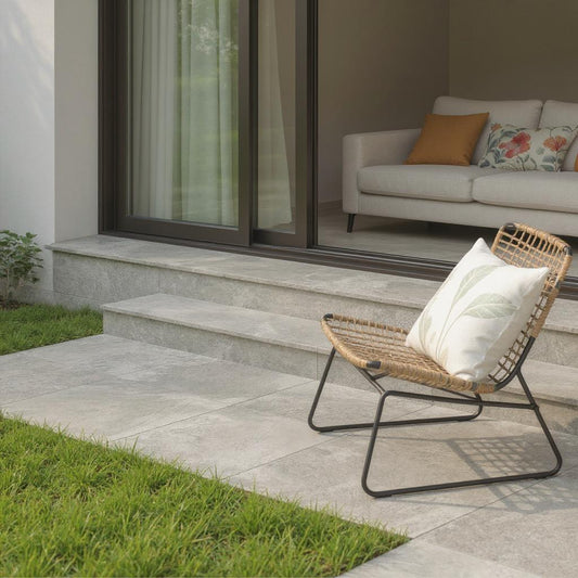 Frame River Porcelain Paving Slabs 450 x 900mm - CLEARANCE