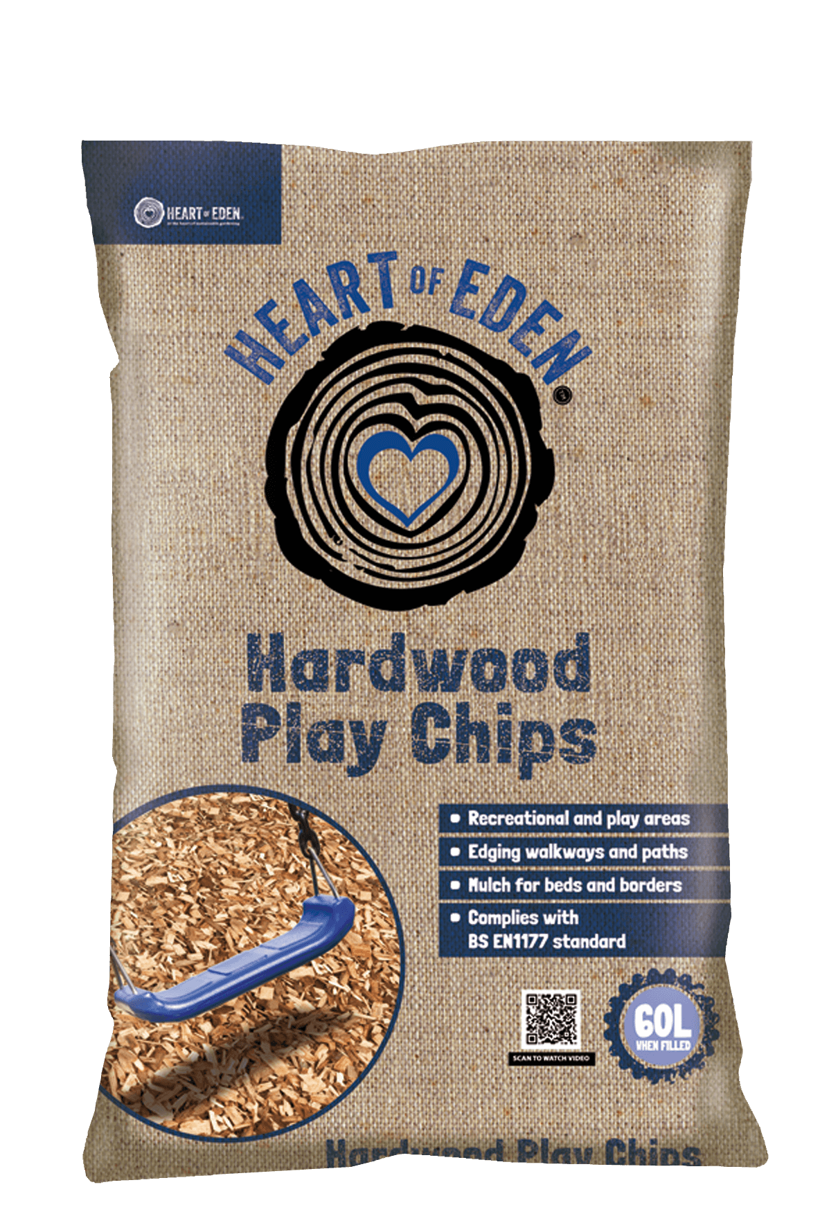 Hardwood Play Chips by Heart of Eden
