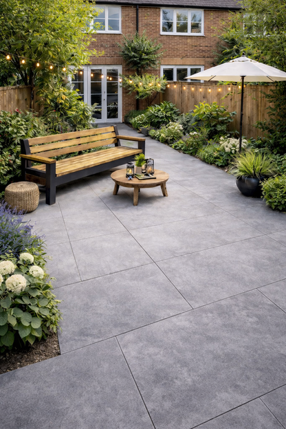 Light Grey Porcelain Paving 600x900x20mm (Horizon Grigio)
