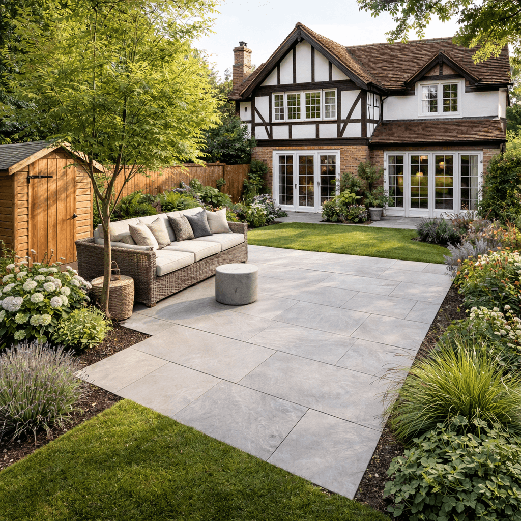 Light Grey Porcelain Paving 600x900x20mm