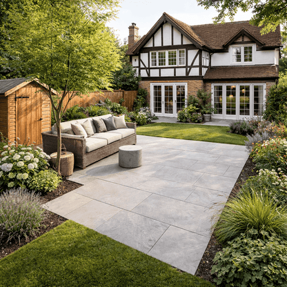 Light Grey Porcelain Paving 600x900x20mm (Horizon Grigio)
