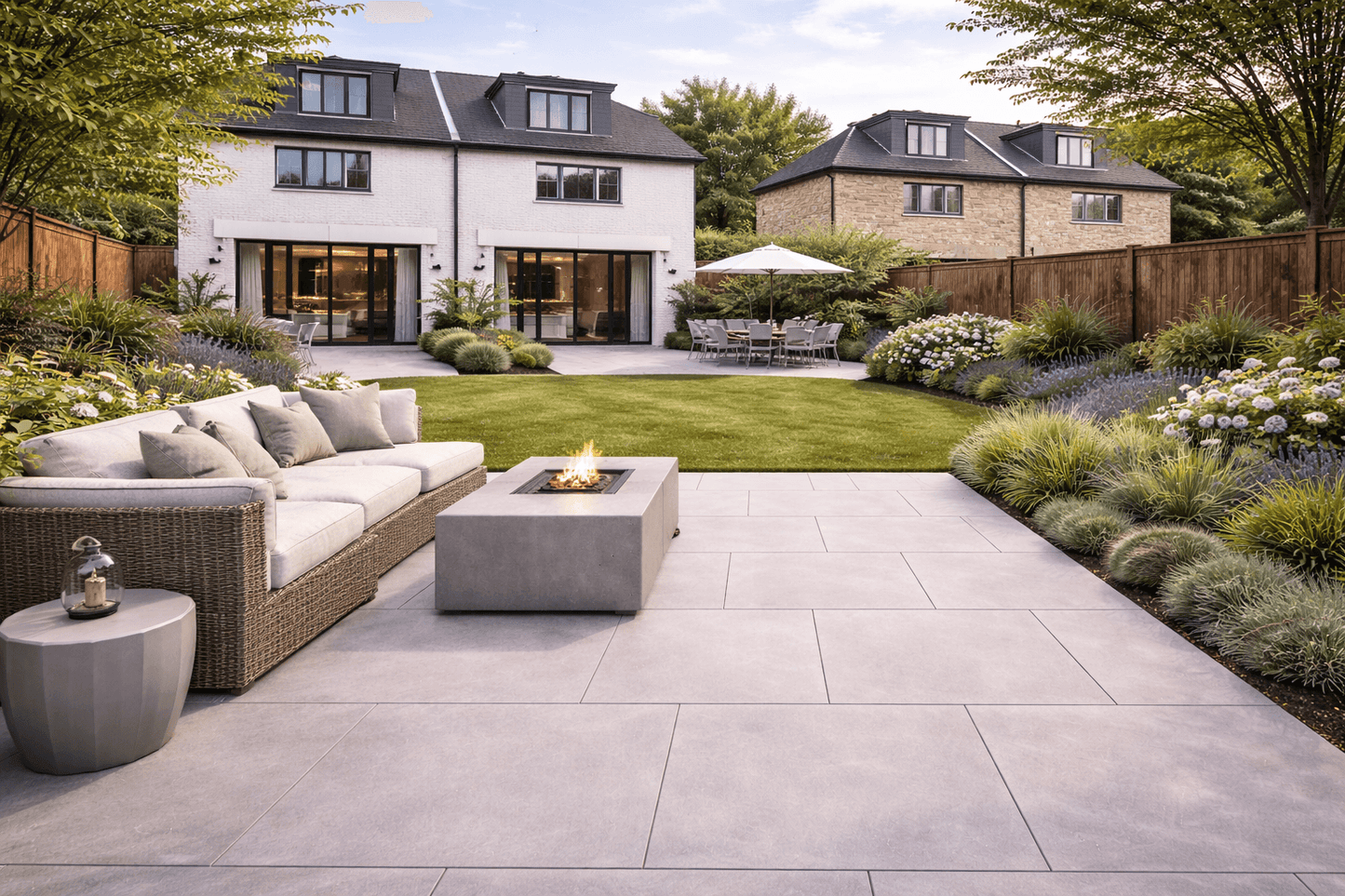 Light Grey Porcelain Paving 600x900x20mm (Horizon Grigio)