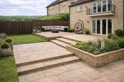 Beige Porcelain Paving 600x900x20mm (Horizon Bone)