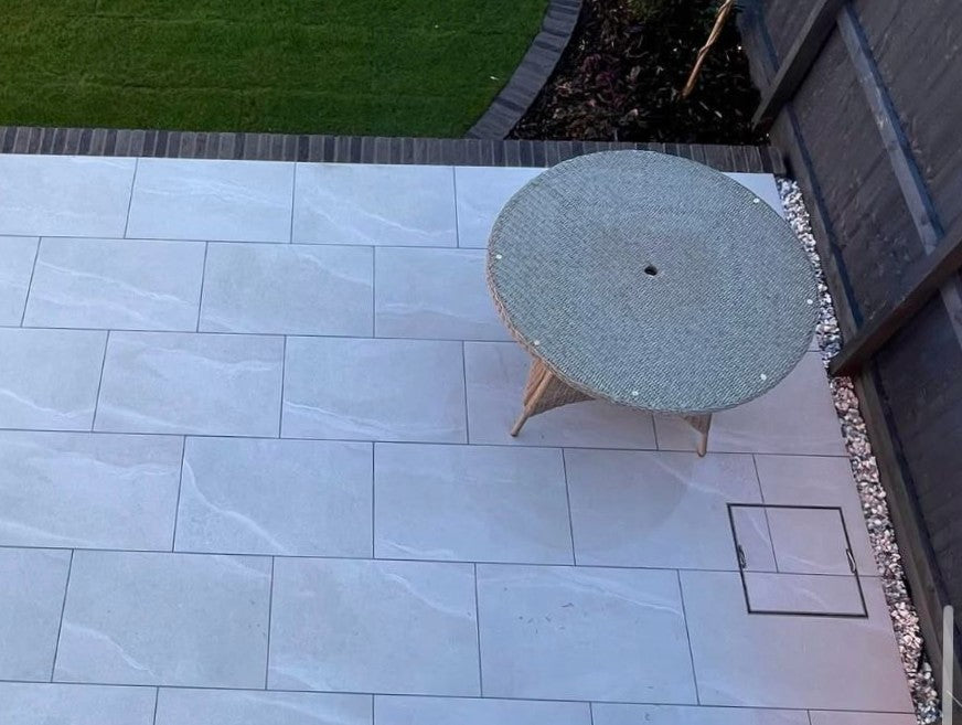Kiara Grey Porcelain Paving - CLEARANCE