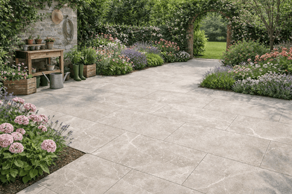 CLEARANCE Beige Porcelain Paving 600x900x20mm (Maestrat Perla)