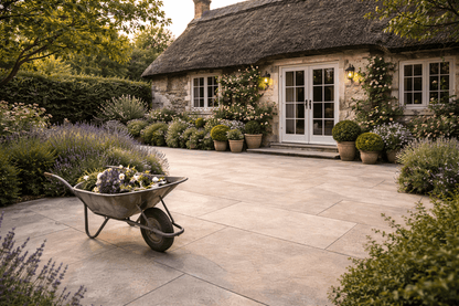 CLEARANCE Beige Porcelain Paving 600x900x20mm (Next Bone)