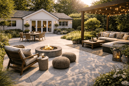 CLEARANCE Light Grey Porcelain Paving 600x900x20mm (Next Marfil)