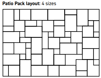 Brown Sandstone Paving 20mm (Elite Autumn Brown)