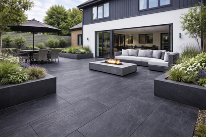 Black Slate Paving 600x900x20mm (Prestige Black)