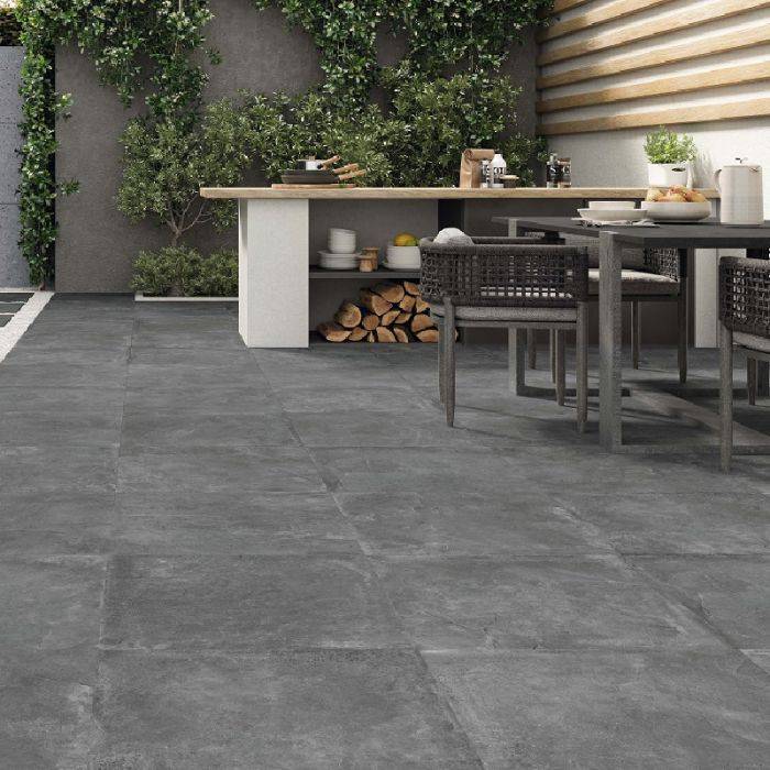 Priorat Graphite Porcelain Paving 600 x 900mm