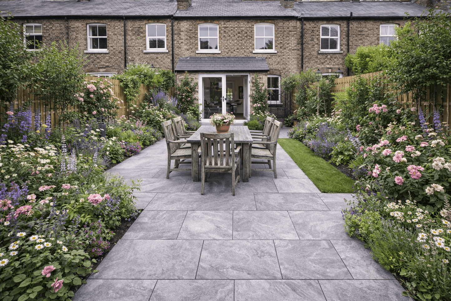Grey Porcelain Paving 20mm (Rasa Grigio)