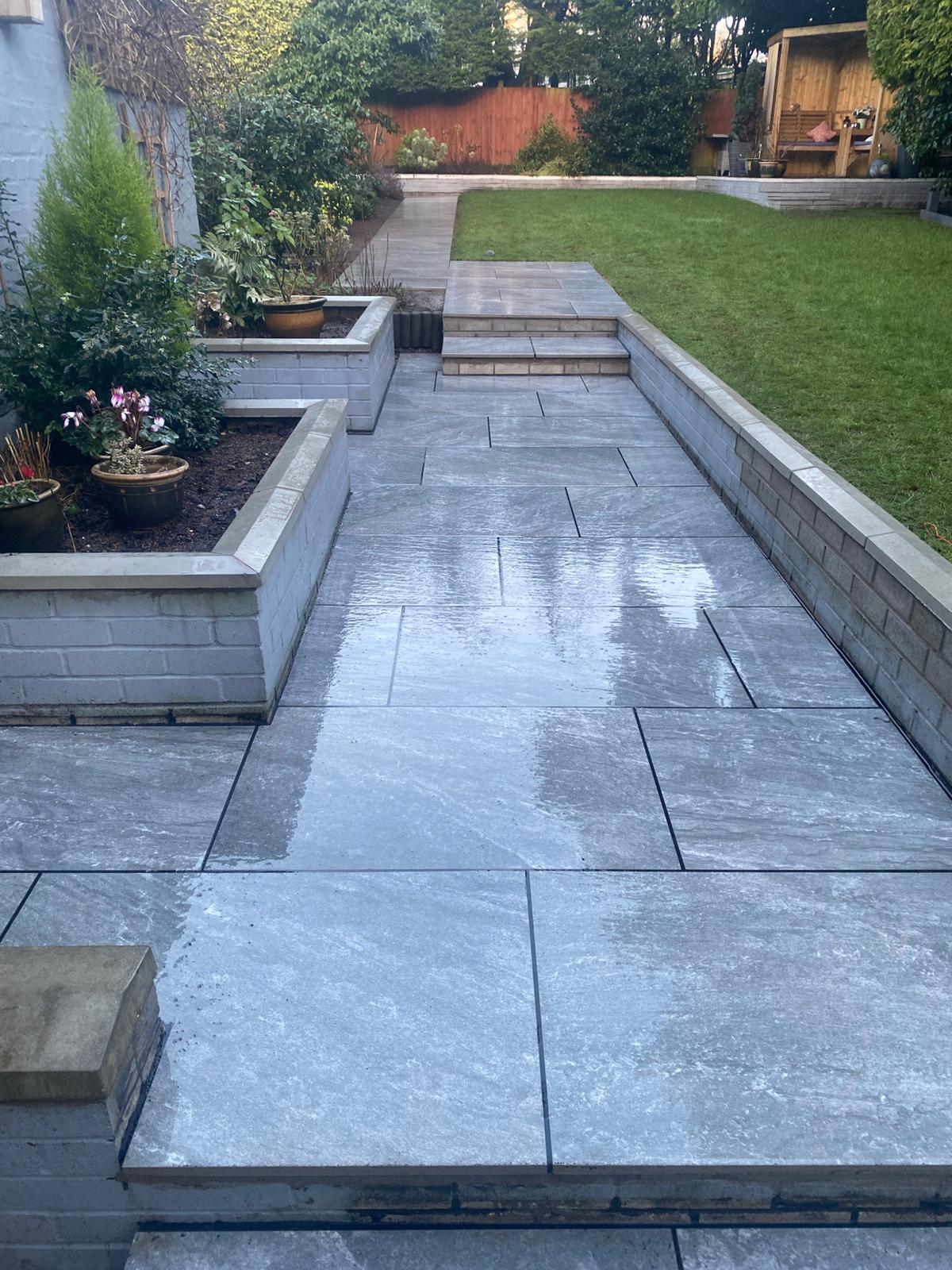 Rasa Nero Porcelain Paving