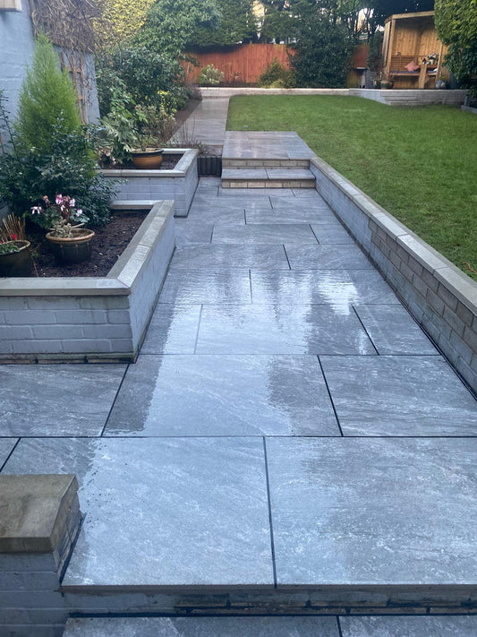 Rasa Nero Porcelain Paving