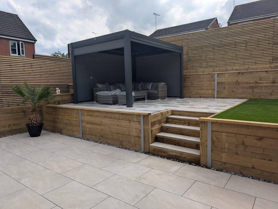 Rasa White Porcelain Paving - Single Slabs