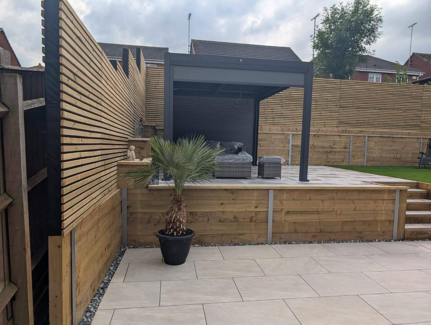 Rasa White Porcelain Paving - Single Slabs