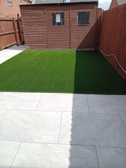 Rasa White Porcelain Paving