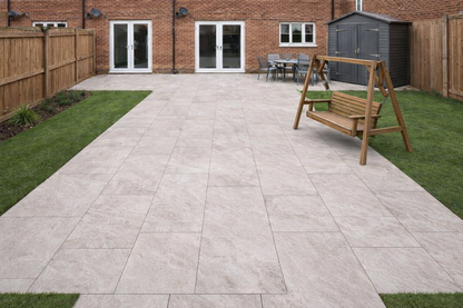 White Porcelain Paving 600x900x20mm / 600x1200x20mm (Rosa White)
