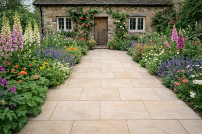 Beige Porcelain Paving 600x900x20mm (Solace Ivory)