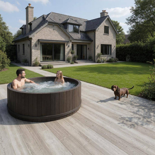 Wood Grey Porcelain Paving 305 x 1205mm - Single Plank
