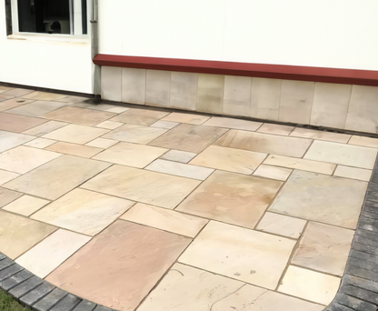 Green Sandstone Paving Project Pack* / 600x900mm 18mm (Natural Mint)