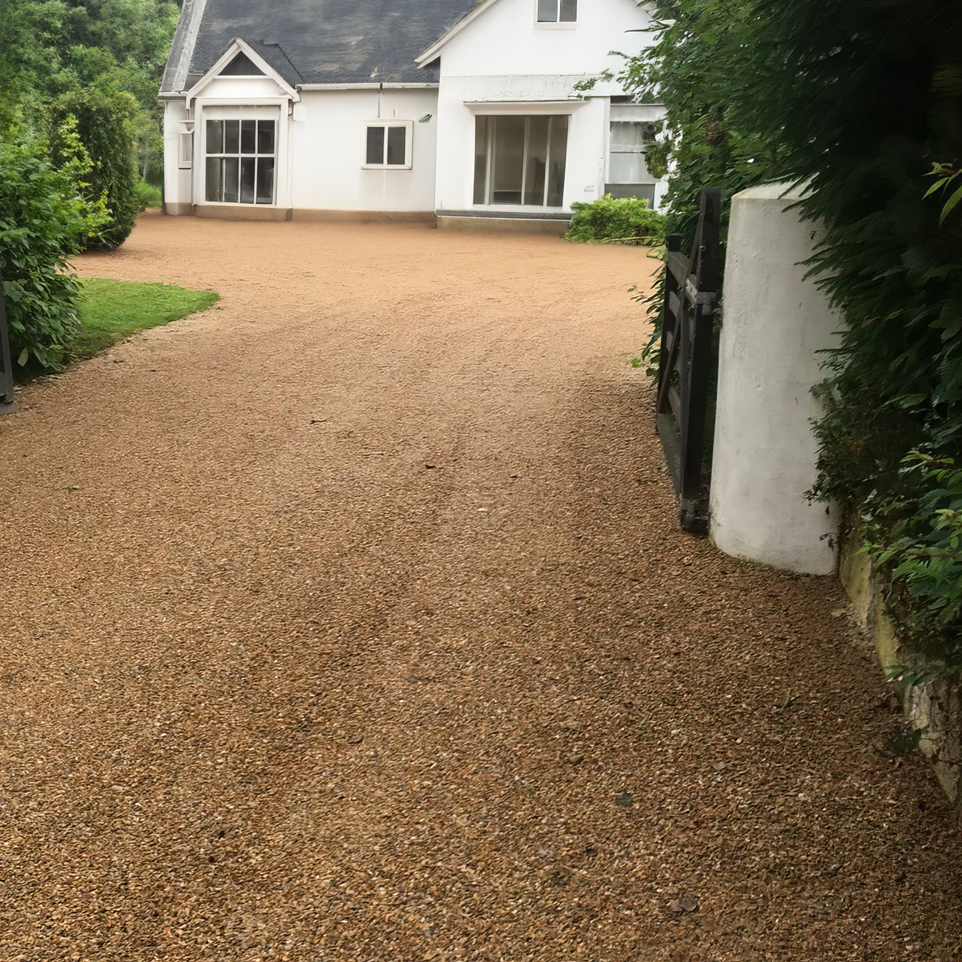 Self Binding Path Gravel Compactible Bound Gravel Mix