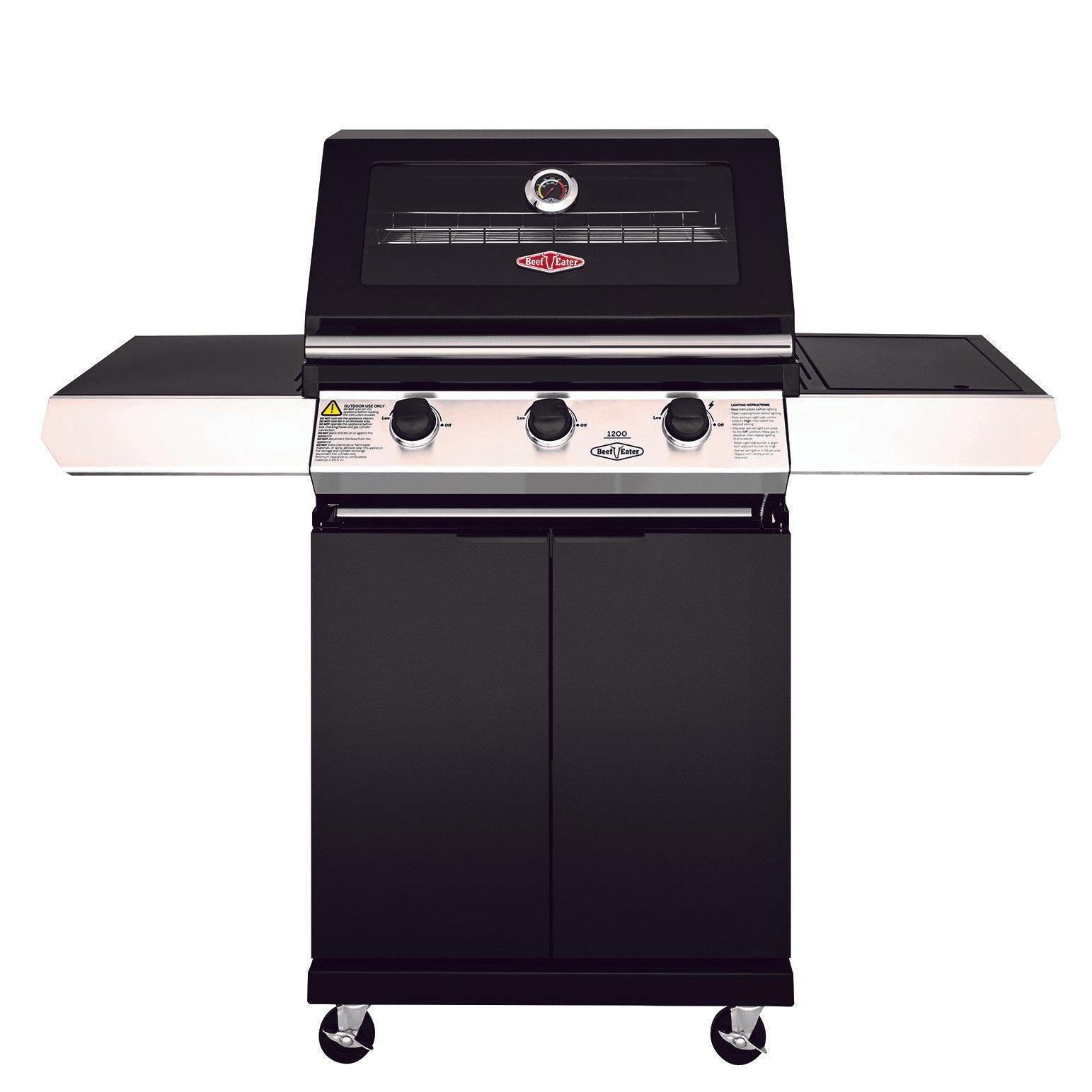 BeefEater 1200E Series 3 Burner BBQ &amp Trolley